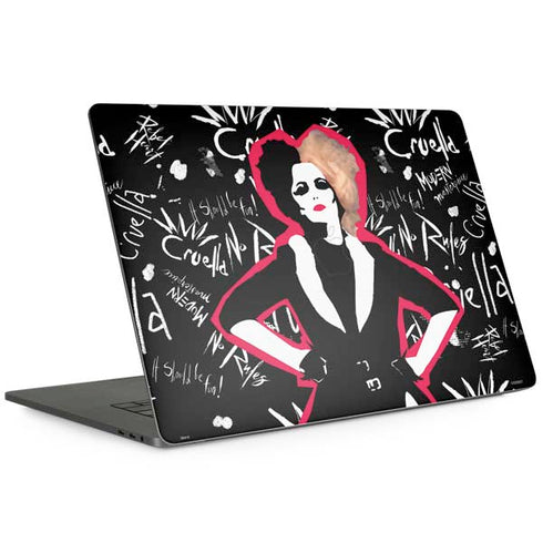 Disney Cruella (2021) Animated Pattern Apple MacBook Pro 15-inch Skin